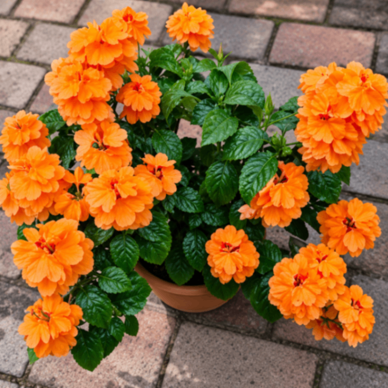 Orange Hibiscus